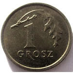 1 грош 2007 год Польша