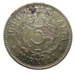 5 марок 1930 год Финляндия